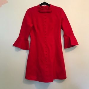 Cute doll style red dress